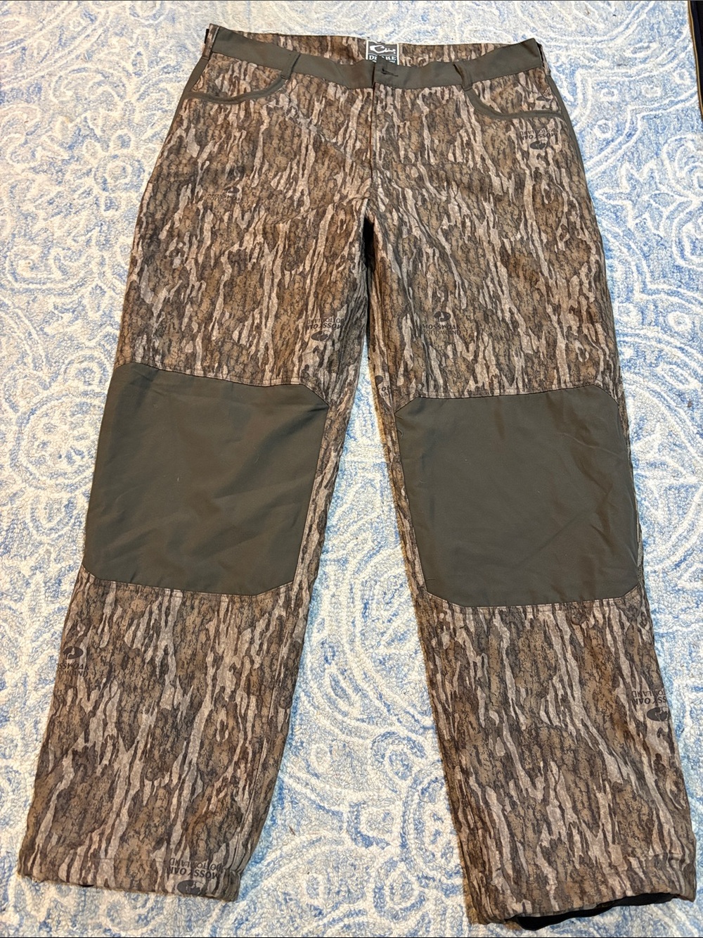 Drake Men’s MST Jean Cut Under-Wader Pant 2.0 Mossy Oak Bottomland Camo